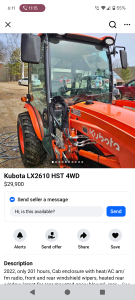 QR auto show boards Kabota  2601