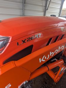 QR auto show boards Kabota Lx 2610